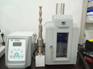 Omogeneizzatore a ultrasuoni per camera insonorizzata per dispersione di nano-polvere